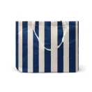 Geanta de plaja, Vinga, 2601E14760, 60x19x40 cm, Bumbac, Poliester, Albastru Navy
