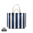 Geanta de plaja, Vinga, 2601E14760, 60x19x40 cm, Bumbac, Poliester, Albastru Navy