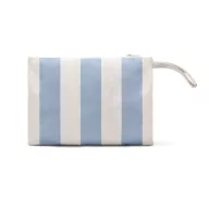   Geanta cosmetice, Vinga, 2601E14765, 28.5x21x1 cm, Bumbac, Poliester, Albastru deschis