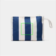   Geanta cosmetice, Vinga, 2601E14766, 28.5x21x1 cm, Bumbac, Poliester, Albastru Navy