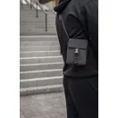 Geanta de umar, 2509E17345, Vinga, 13x2x17 cm, Poliester, Poliuretan, Negru