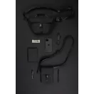 Geanta de umar, 2509E17345, Vinga, 13x2x17 cm, Poliester, Poliuretan, Negru