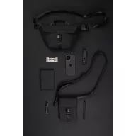   Geanta de umar, 2509E17345, Vinga, 13x2x17 cm, Poliester, Poliuretan, Negru