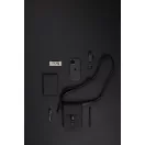 Geanta de umar, 2509E17345, Vinga, 13x2x17 cm, Poliester, Poliuretan, Negru