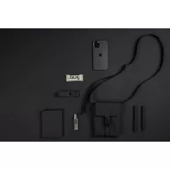   Geanta de umar, 2509E17345, Vinga, 13x2x17 cm, Poliester, Poliuretan, Negru