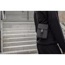 Geanta de umar, 2509E17345, Vinga, 13x2x17 cm, Poliester, Poliuretan, Negru