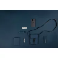   Geanta de umar, 2509E17348, Vinga, 13x2x17 cm, Poliester, Poliuretan, Albastru navy