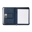 Mapa A4, 2502E14848, Vinga, 24 x 3.5 x 33 cm, Poliuretan, Albastru navy