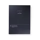 Mapa A4, 2502E14848, Vinga, 24 x 3.5 x 33 cm, Poliuretan, Albastru navy