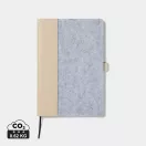 Agenda A5, Dictando, 2401E16458, Vinga, 15x1.5x21.9 cm, Hartie, Pasla, Gri