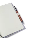 Agenda A5, Dictando, 2401E16458, Vinga, 15x1.5x21.9 cm, Hartie, Pasla, Gri