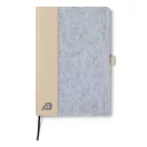 Agenda A5, Dictando, 2401E16458, Vinga, 15x1.5x21.9 cm, Hartie, Pasla, Gri