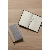   Agenda A5, Dictando, 2401E16458, Vinga, 15x1.5x21.9 cm, Hartie, Pasla, Gri