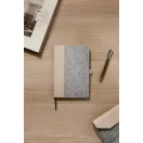 Agenda A5, Dictando, 2401E16458, Vinga, 15x1.5x21.9 cm, Hartie, Pasla, Gri