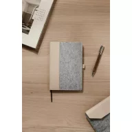   Agenda A5, Dictando, 2401E16458, Vinga, 15x1.5x21.9 cm, Hartie, Pasla, Gri