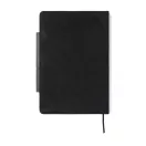 Agenda A5, 2509E17383, Vinga, 22.5x16.2x2 cm, Hartie, Poliester, Negru