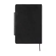   Agenda A5, 2509E17383, Vinga, 22.5x16.2x2 cm, Hartie, Poliester, Negru