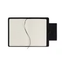 Agenda A5, 2509E17383, Vinga, 22.5x16.2x2 cm, Hartie, Poliester, Negru
