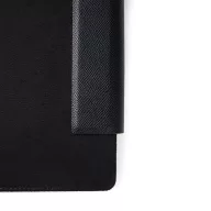   Agenda A5, 2509E17383, Vinga, 22.5x16.2x2 cm, Hartie, Poliester, Negru