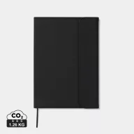   Agenda A5, Dictando, 2401E16469, Vinga, 16x2x22.5 cm, Poliuretan, Hartie, Negru
