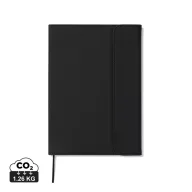   Agenda A5, Dictando, 2401E16469, Vinga, 16x2x22.5 cm, Poliuretan, Hartie, Negru