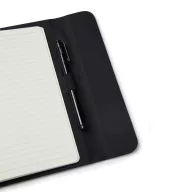   Agenda A5, Dictando, 2401E16469, Vinga, 16x2x22.5 cm, Poliuretan, Hartie, Negru