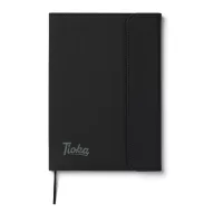   Agenda A5, Dictando, 2401E16469, Vinga, 16x2x22.5 cm, Poliuretan, Hartie, Negru