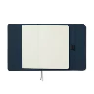   Agenda A5, Dictando, 2401E16472, Vinga, 16x2x22.5 cm, Poliuretan, Hartie, Albastru navy