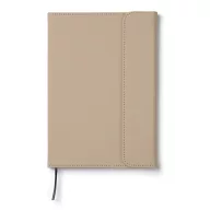   Agenda A5, Dictando, 2401E16471, Vinga, 16x2x22.5 cm, Poliuretan, Hartie, Bej greige