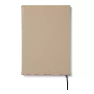   Agenda A5, Dictando, 2401E16471, Vinga, 16x2x22.5 cm, Poliuretan, Hartie, Bej greige