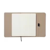   Agenda A5, Dictando, 2401E16471, Vinga, 16x2x22.5 cm, Poliuretan, Hartie, Bej greige