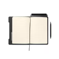   Agenda, Vinga, 2610E18765, A5, Dictando, 16x22x2.5 cm, Poliuretan, Hartie, Negru