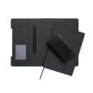 Agenda, Vinga, 2610E18765, A5, Dictando, 16x22x2.5 cm, Poliuretan, Hartie, Negru
