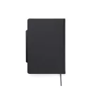 Agenda, Vinga, 2610E18765, A5, Dictando, 16x22x2.5 cm, Poliuretan, Hartie, Negru