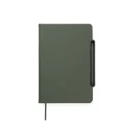   Agenda, Vinga, 2610E18766, A5, Dictando, 16x22x2.5 cm, Poliuretan, Hartie, Verde