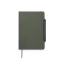 Agenda, Vinga, 2610E18766, A5, Dictando, 16x22x2.5 cm, Poliuretan, Hartie, Verde