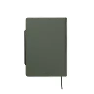   Agenda, Vinga, 2610E18766, A5, Dictando, 16x22x2.5 cm, Poliuretan, Hartie, Verde