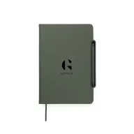   Agenda, Vinga, 2610E18766, A5, Dictando, 16x22x2.5 cm, Poliuretan, Hartie, Verde