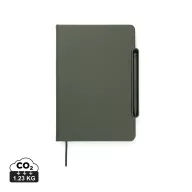   Agenda, Vinga, 2610E18766, A5, Dictando, 16x22x2.5 cm, Poliuretan, Hartie, Verde