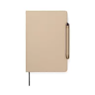   Agenda, Vinga, 2610E18767, A5, Dictando, 16x22x2.5 cm, Poliuretan, Hartie, Bej Greige