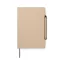 Agenda, Vinga, 2610E18767, A5, Dictando, 16x22x2.5 cm, Poliuretan, Hartie, Bej Greige