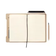   Agenda, Vinga, 2610E18767, A5, Dictando, 16x22x2.5 cm, Poliuretan, Hartie, Bej Greige