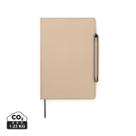   Agenda, Vinga, 2610E18767, A5, Dictando, 16x22x2.5 cm, Poliuretan, Hartie, Bej Greige