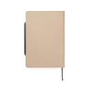 Agenda, Vinga, 2610E18767, A5, Dictando, 16x22x2.5 cm, Poliuretan, Hartie, Bej Greige