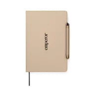   Agenda, Vinga, 2610E18767, A5, Dictando, 16x22x2.5 cm, Poliuretan, Hartie, Bej Greige