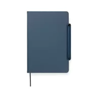   Agenda, Vinga, 2610E18768, A5, Dictando, 16x22x2.5 cm, Poliuretan, Hartie, Albastru Navy