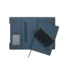 Agenda, Vinga, 2610E18768, A5, Dictando, 16x22x2.5 cm, Poliuretan, Hartie, Albastru Navy