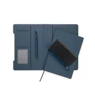   Agenda, Vinga, 2610E18768, A5, Dictando, 16x22x2.5 cm, Poliuretan, Hartie, Albastru Navy