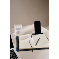   Agenda, Vinga, 2610E18768, A5, Dictando, 16x22x2.5 cm, Poliuretan, Hartie, Albastru Navy