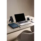 Agenda, Vinga, 2610E18768, A5, Dictando, 16x22x2.5 cm, Poliuretan, Hartie, Albastru Navy